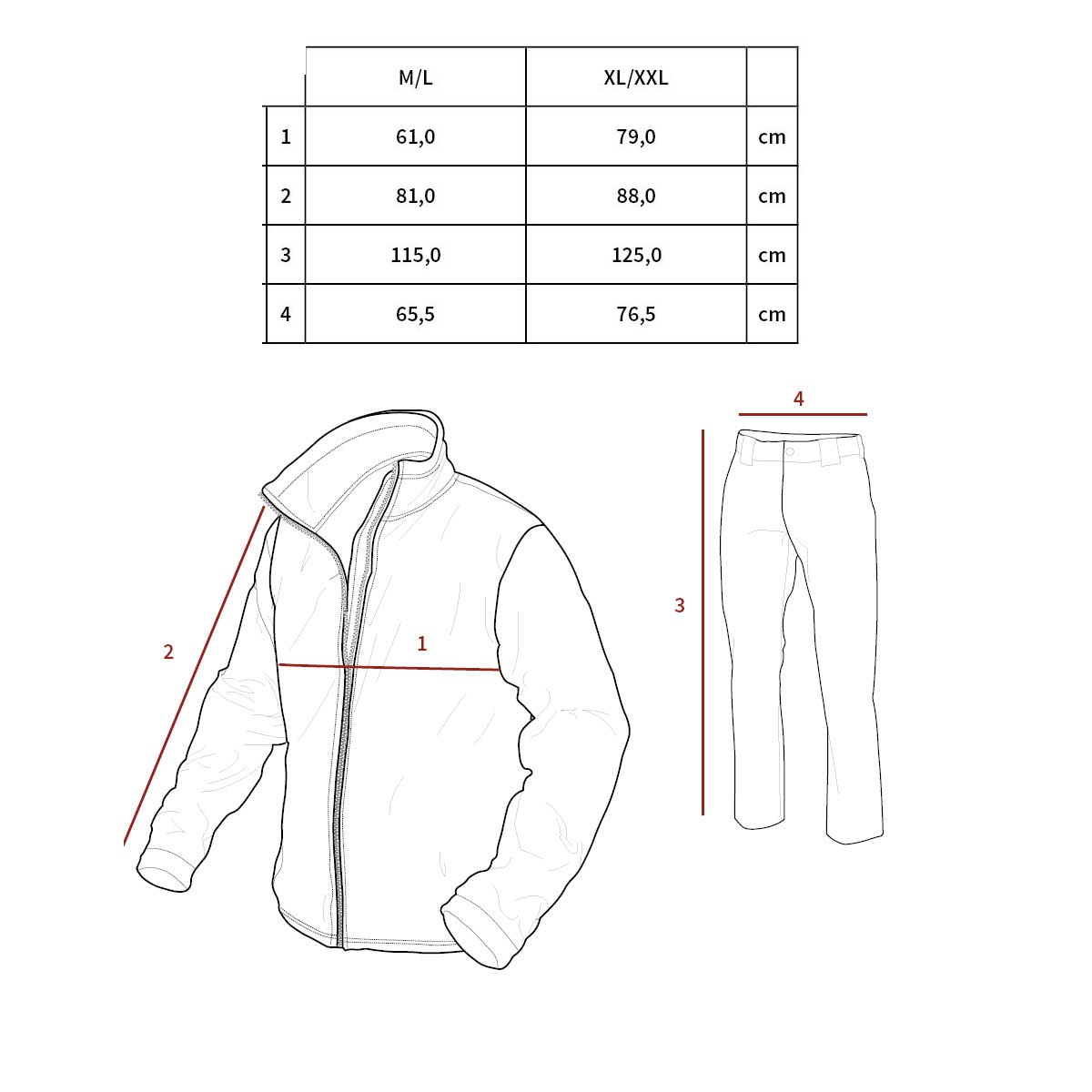 Hejkal 4ks komplet SNOW tabulka