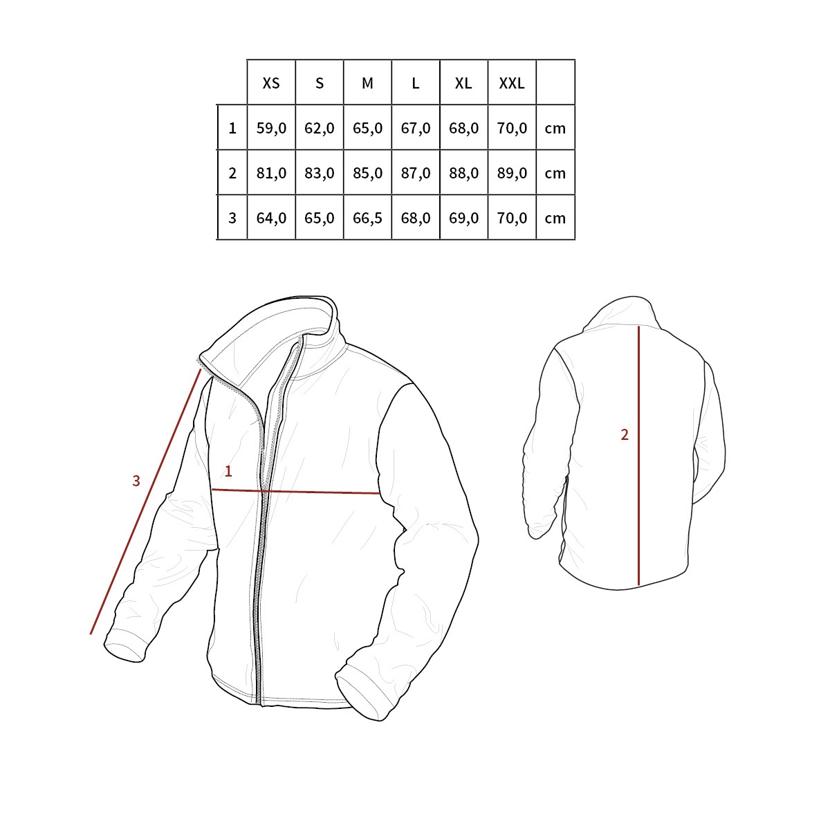 Kabát US  Pea Coat kabát