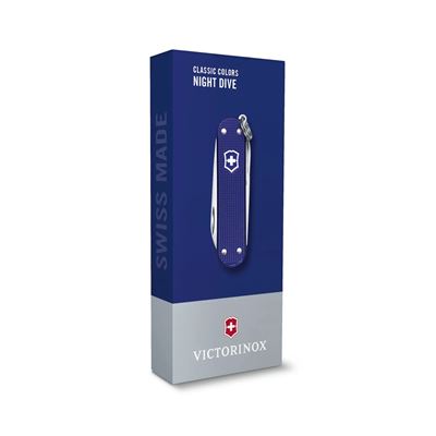 Couteau de poche CLASSIC SD ALOX 58 mm NIGHT DIVE VICTORINOX 0.6221.222G 3