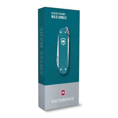 Couteau de poche CLASSIC SD ALOX 58 mm WILD JUNGLE VICTORINOX 0.6221.242G 3