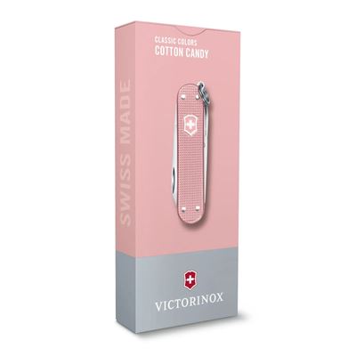Couteau de poche CLASSIC SD ALOX 58 mm COTTON CANDY VICTORINOX 0.6221.252G 3