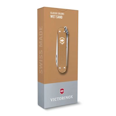 Couteau de poche CLASSIC SD ALOX 58 mm WET SAND VICTORINOX 0.6221.255G 3