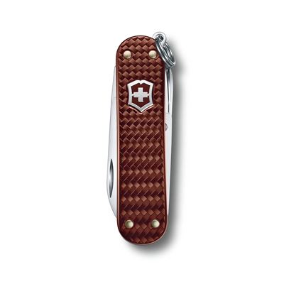 Couteau de poche CLASSIC SD ALOX PRECIOUS HAZEL BROWN VICTORINOX 0.6221.4011G 3