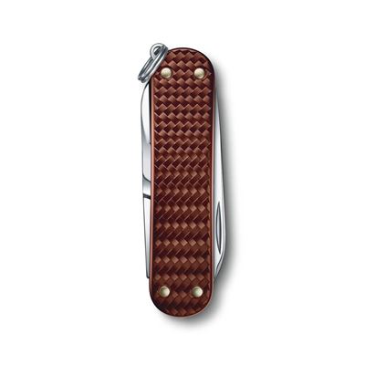 Couteau de poche CLASSIC SD ALOX PRECIOUS HAZEL BROWN VICTORINOX 0.6221.4011G 4