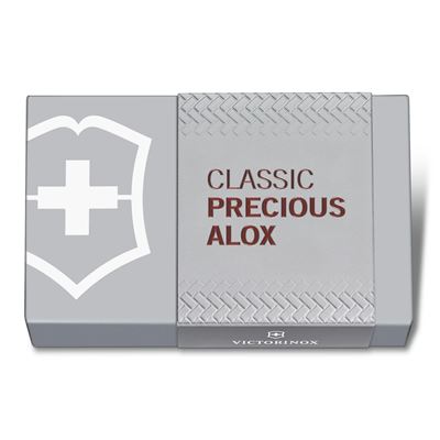Couteau de poche CLASSIC SD ALOX PRECIOUS HAZEL BROWN VICTORINOX 0.6221.4011G 5
