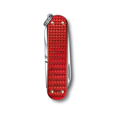 Couteau de poche CLASSIC SD ALOX PRECIOUS ROUGE VICTORINOX 0.6221.401G 5