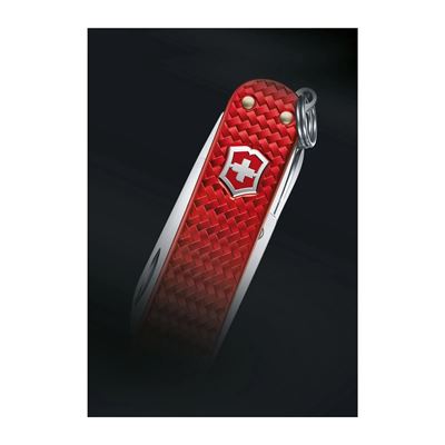 Couteau de poche CLASSIC SD ALOX PRECIOUS ROUGE VICTORINOX 0.6221.401G 2