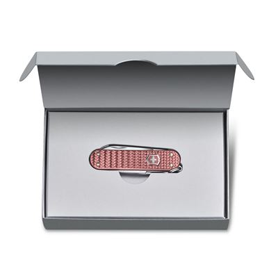Couteau de poche CLASSIC SD ALOX PRECIOUS GENTLE ROSE VICTORINOX 0.6221.405G 2