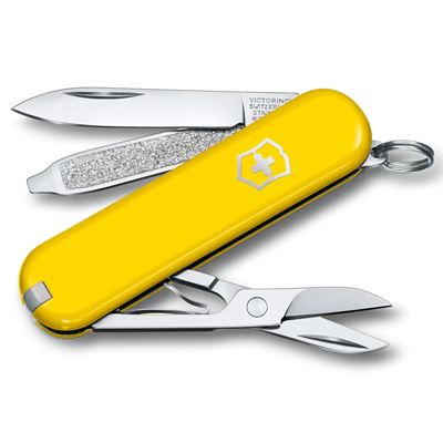Couteau de poche CLASSIC SD 58 mm JAUNE