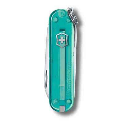 Couteau de poche CLASSIC SD 58 mm transparent TROPICAL SURF VICTORINOX 0.6223.T24G 2