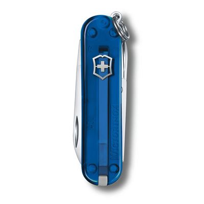 Couteau de poche CLASSIC SD 58 mm transparent DEEP OCEAN VICTORINOX 0.6223.T2G 4