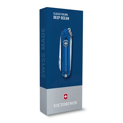 Couteau de poche CLASSIC SD 58 mm transparent DEEP OCEAN VICTORINOX 0.6223.T2G 3
