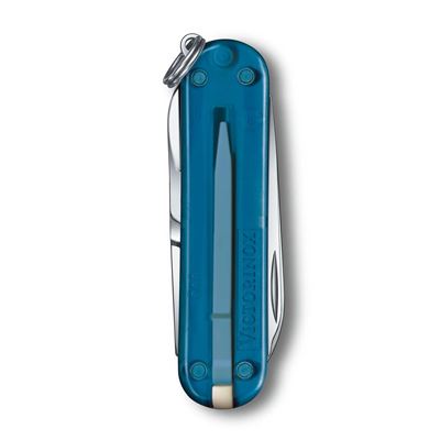 Couteau de poche CLASSIC SD 58 mm transparent SKY HIGH VICTORINOX 0.6223.T61G 4