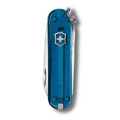 Couteau de poche CLASSIC SD 58 mm transparent SKY HIGH VICTORINOX 0.6223.T61G 2
