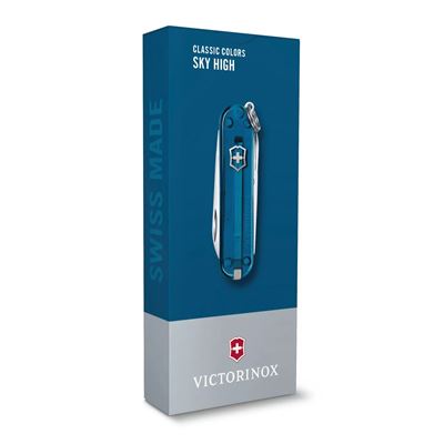 Couteau de poche CLASSIC SD 58 mm transparent SKY HIGH VICTORINOX 0.6223.T61G 3