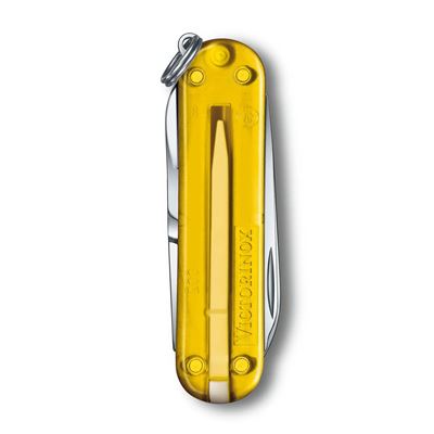 Couteau de poche CLASSIC SD 58 mm transparent TUSCAN SUN VICTORINOX 0.6223.T81G 4