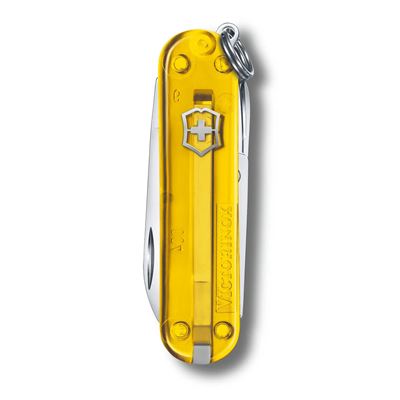Couteau de poche CLASSIC SD 58 mm transparent TUSCAN SUN VICTORINOX 0.6223.T81G 2