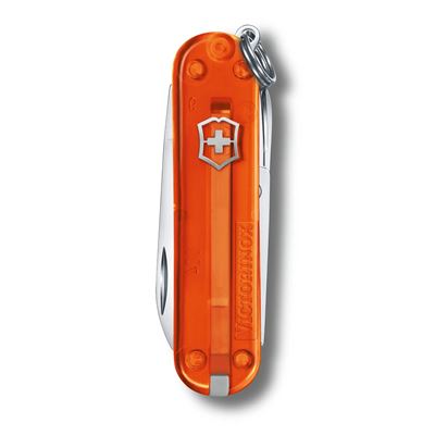 Couteau de poche CLASSIC SD 58 mm transparent FIRE OPAL VICTORINOX 0.6223.T82G 2