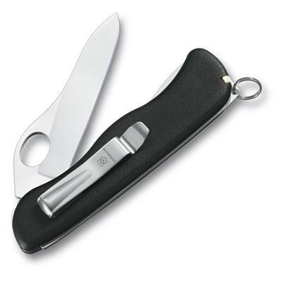 Couteau de poche SENTINEL avec clip, lame droite 111 mm, NOIR VICTORINOX 0.8416.M3 2