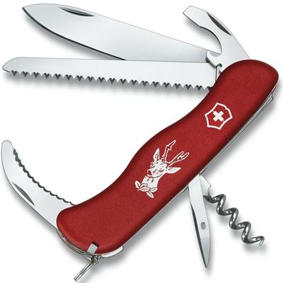 Couteau de poche HUNTER 111 mm ROUGE