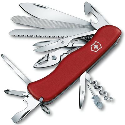 Couteau de poche WORKCHAMP 111 mm ROUGE