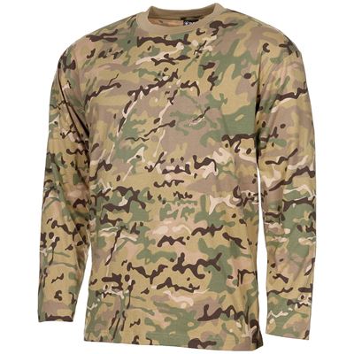T-shirt américain à manches longues OPERATION CAMO