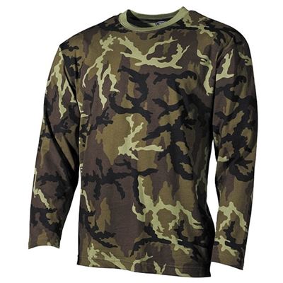 T-shirt américain à manches longues WOODLAND MFH 00113T 2