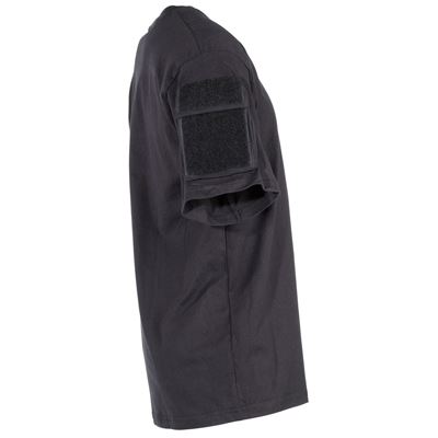 T-shirt tactique à manches longues avec panneau VELCRO et poche NOIR MFH 00121A 3
