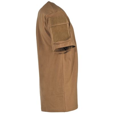 T-shirt tactique à manches VELCRO avec poche COYOTE MFH 00121R 3