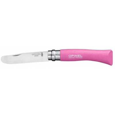 Couteau OPINEL pour enfants VRI INOX n° 07 HABR ROSE