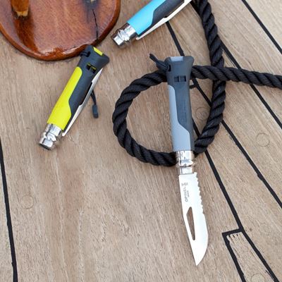 Couteau VRI INOX n° 08 OUTDOOR lame combinée VERT OPINEL 001715 2