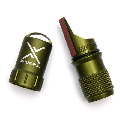 Étui à allumettes EXOTAC MATCHCAP™ XL VERT EXOTAC 004100-OD 2