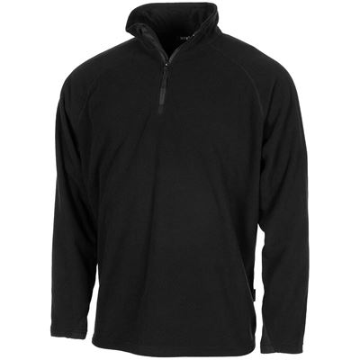 Sweat-shirt TROYER microfleece NOIR