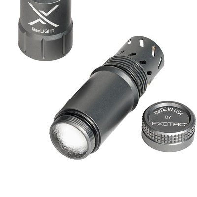 Briquet titanLIGHT™ résistant à l'eau GRIS EXOTAC 005500-GUN 3