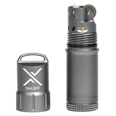 Briquet titanLIGHT™ résistant à l'eau GRIS