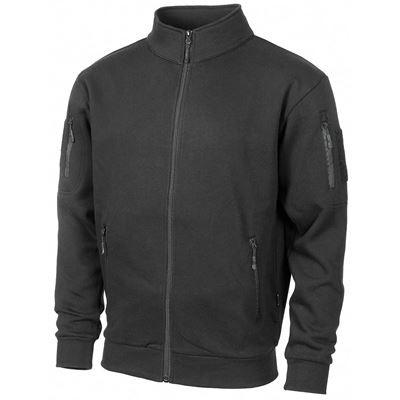 Sweat à capuche zippé TACTICAL NOIR