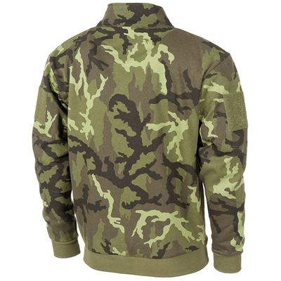 Sweat à capuche zippé TACTICAL camouflage vz.95 Les MFH 00630J 2