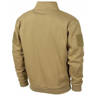 Sweat à capuche zippé TACTICAL COYOTE MFH 00630R 2