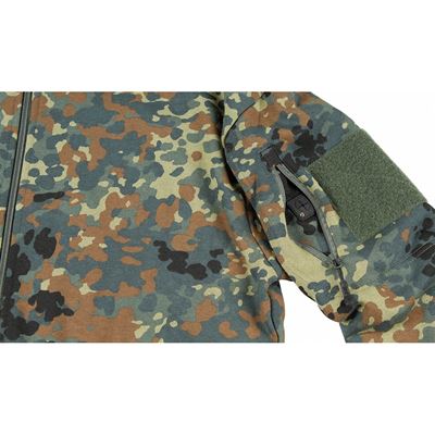 Sweat à capuche zippé TACTICAL camouflage FLECKTARN MFH 00630V 3