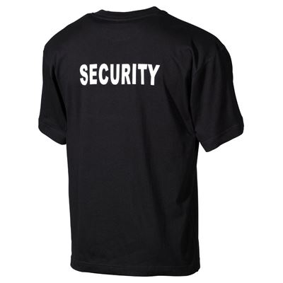 T-shirt SECURITY à manches courtes NOIR MFH 00855A 2