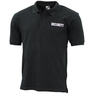 Polo SECURITY NOIR
