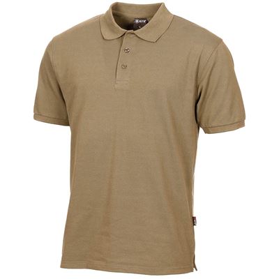 Polo à boutons COYOTE TAN