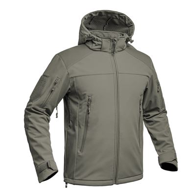 Veste FIGHTER V2 softshell avec capuche VERTE A10 EQUIPMENT 01.201611 4