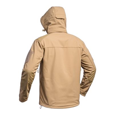 Veste FIGHTER V2 softshell avec capuche TAN A10 EQUIPMENT 01.201612 2