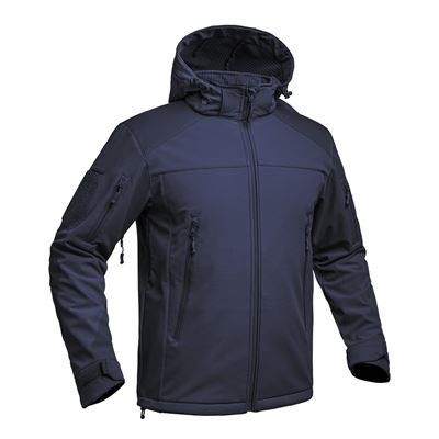 Veste FIGHTER V2 softshell avec capuche BLEUE A10 EQUIPMENT 01.201613 4