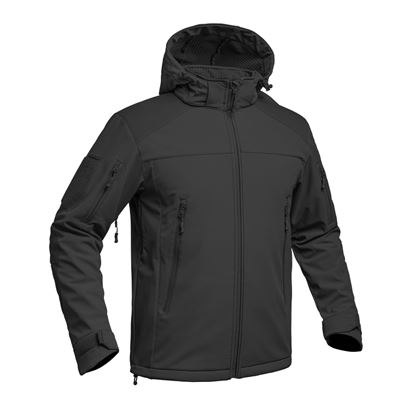 Veste FIGHTER V2 softshell avec capuche NOIRE A10 EQUIPMENT 01.201615 4