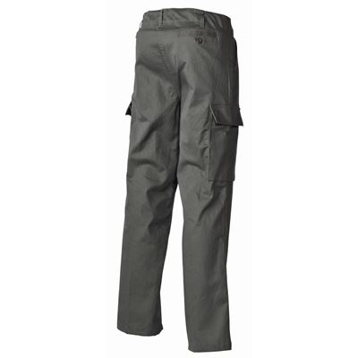 Pantalon BW en moleskine VERT MFH 01102B 3