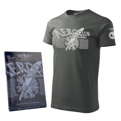 T-shirt AEROCLUB GRIS-BLEU