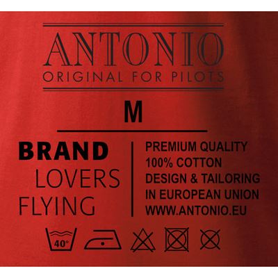 T-shirt EXTRA 300 ROUGE ANTONIO® 011070071 3