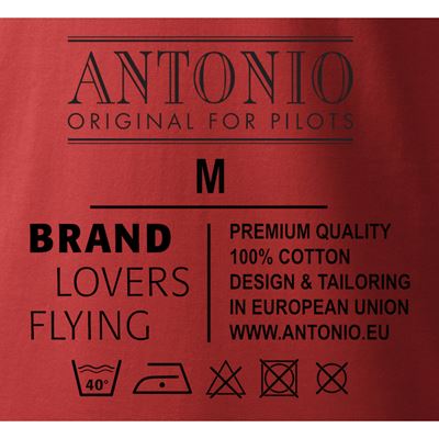 T-shirt ZLIN-142 ROUGE ANTONIO® 01113013 2